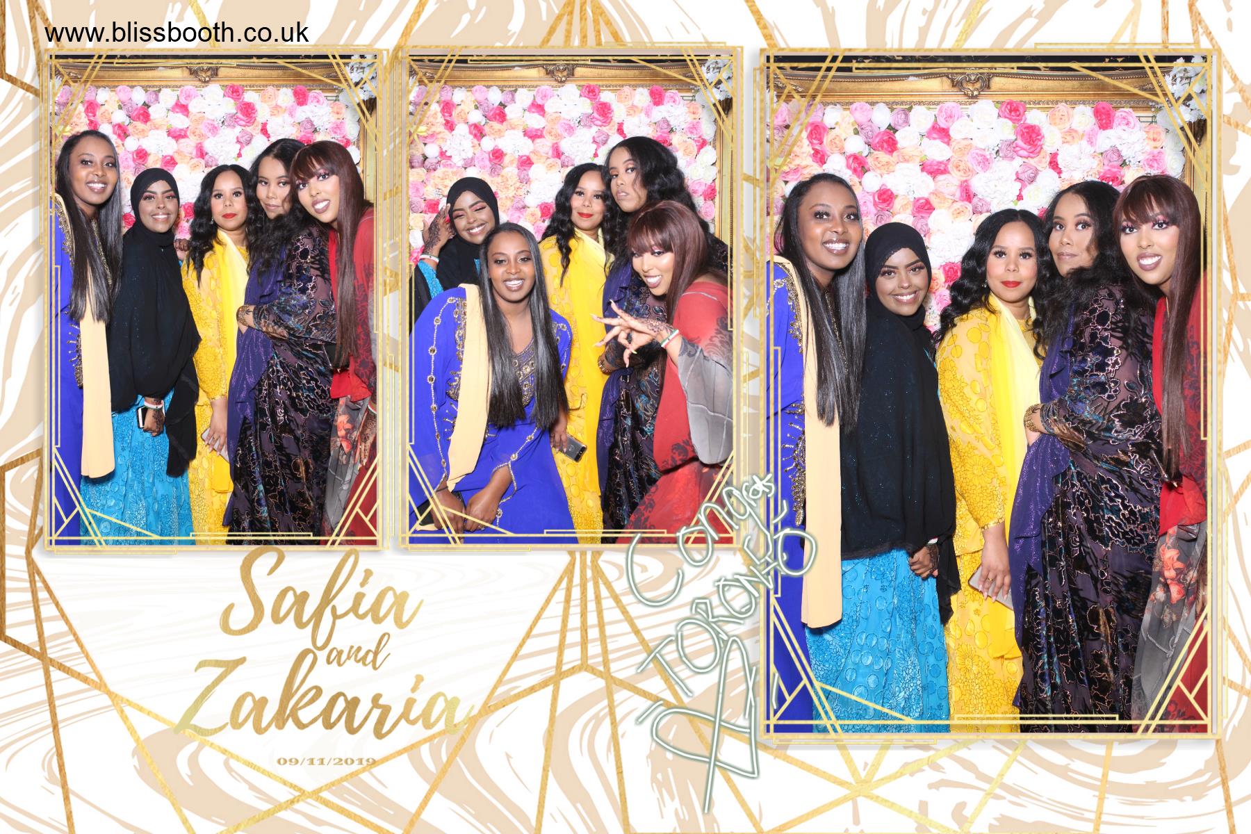 Safia & Zakaria | View more photos from the event at gallery.blissbooth.co.uk/u/BlissBooth/Safia-Zakaria